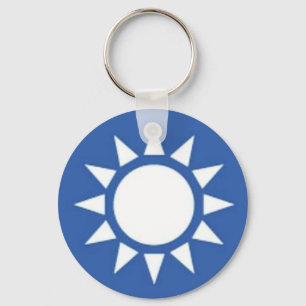 Llavero Keychain del Sol Blanco