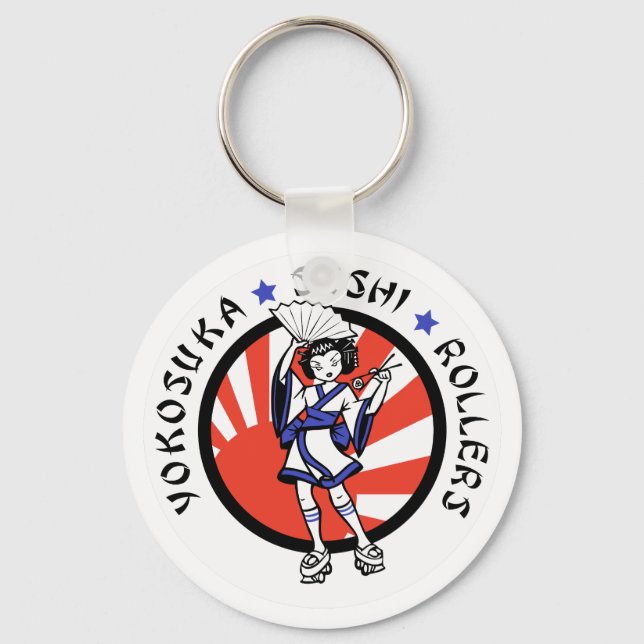 Llavero Keychain del Sushi de Yokosuka (Anverso)