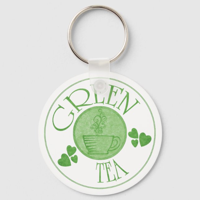 Llavero Keychain del té verde (Anverso)