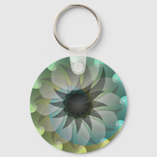 Llavero Keychain del tiburón espiral por Kenneth Yoncich