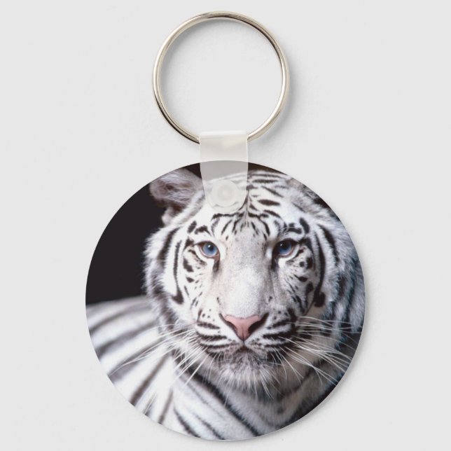 Llavero Keychain del tigre blanco (Anverso)