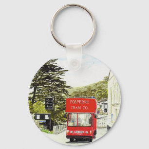Llavero Keychain del "tranvía Polperro"