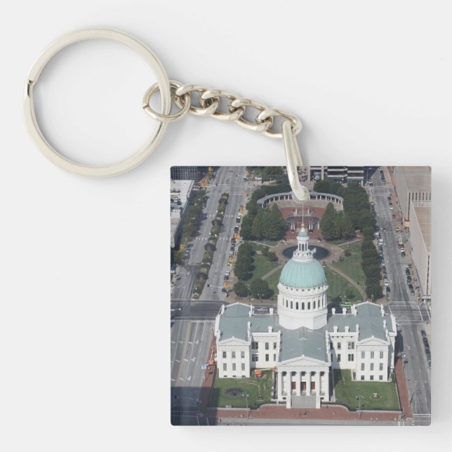 Llavero Keychain del tribunal de St. Louis (Frente)