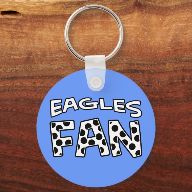 Llavero Keychain del ventilador del personalizado Eagles (Anverso)