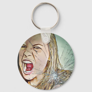 Llavero keychain, diy keychain, diy keychain ideas, chica,