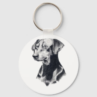 Llavero Keychain Doberman