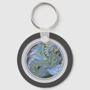 Llavero Keychain Dragon Water