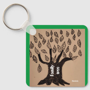 LLAVERO KEYCHAIN, EL ÁRBOL FAMILIAR