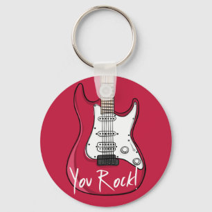 Llavero Keychain El día de San Valentín de rock