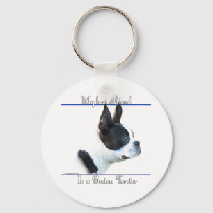 Llavero Keychain, el mejor amigo del Boston Terrier