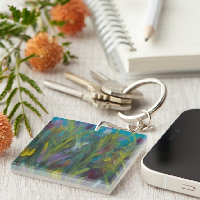 Llavero Keychain entrelazado (Frente Derecha)