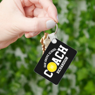 Llavero Keychain entrenador de tenis