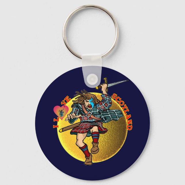 Llavero Keychain escocés (2) (Anverso)