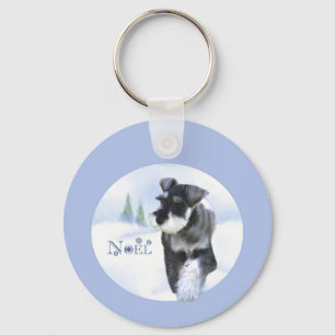 Llavero Keychain estándar de noel Schnauzer