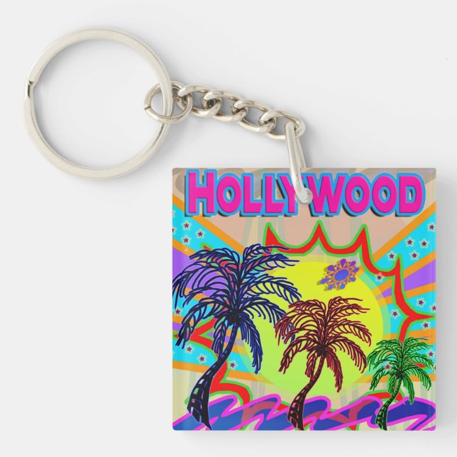 Llavero Keychain eterno de Hollywood (Frente)