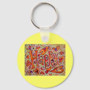 Llavero Keychain feliz