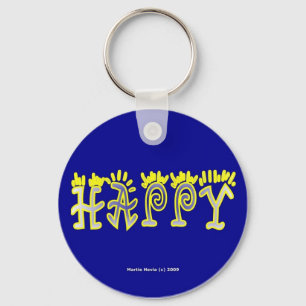 Llavero Keychain feliz (4c)