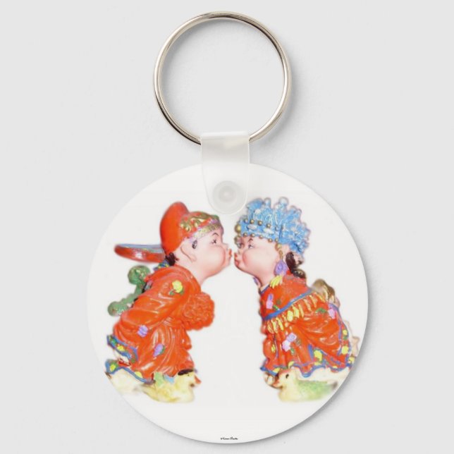 Llavero Keychain feliz pareja casada (Anverso)
