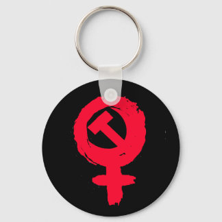 Llavero Keychain feminista anarquista