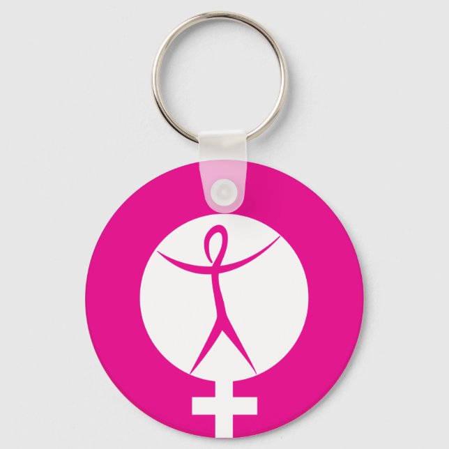Llavero Keychain feminista de la cultura ética (Anverso)