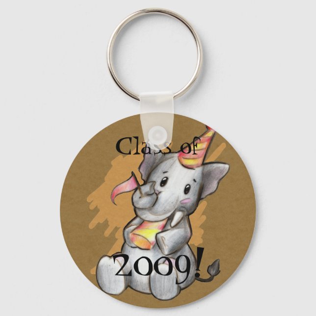 Llavero Keychain fiesta Elephant Grad (Anverso)