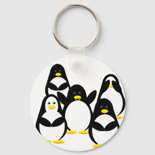 Llavero Keychain Fiesta pingüino