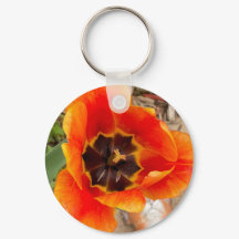 Keychain floral Metalizado