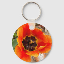 Keychain floral Metalizado