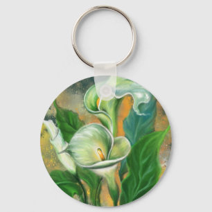 Llavero Keychain Flower de Calla