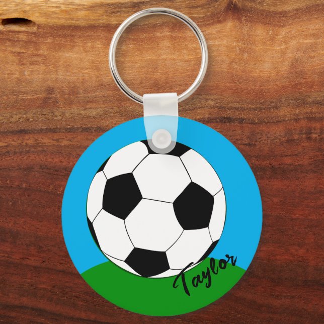 Llavero Keychain for Soccer fans Monogrammed / Football (Anverso)