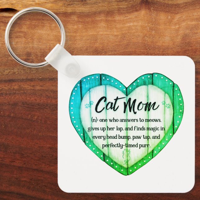 Llavero Keychain for When You’re a Cat Mom Again (Anverso)