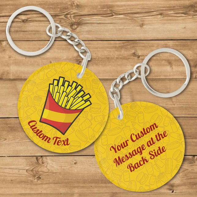 Llavero Keychain Fries de Francia (Subido por el creador)