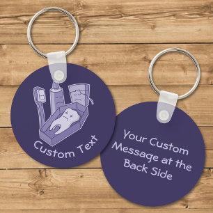 Llavero Keychain funeral dental