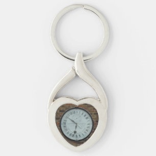 Llavero Keychain galvanomagnética del corazón del reloj