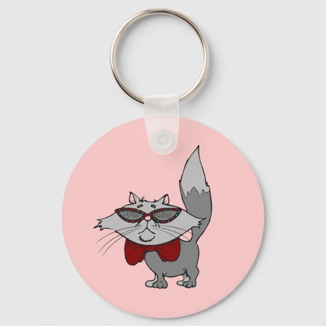 Llavero Keychain - Gato Guay (Anverso)