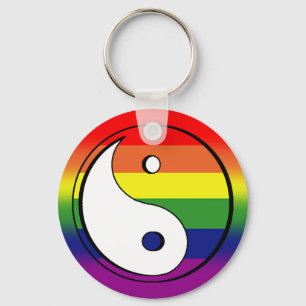 Llavero Keychain GAY - Ying Yang 02