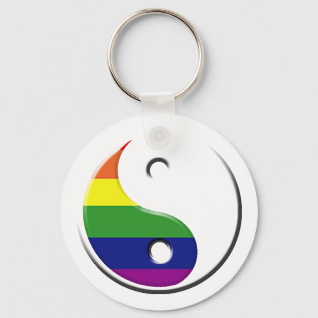 Llavero Keychain GAY - Ying Yang 03 (Anverso)