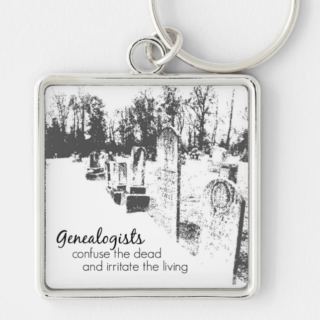 Llavero Keychain genealogistas (Frente)