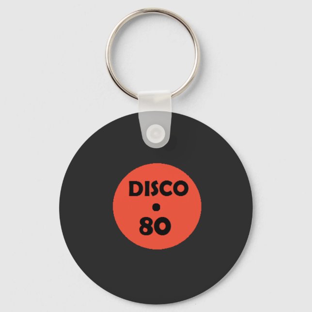 Llavero Keychain Gramophone Record - Fiesta disco (Anverso)