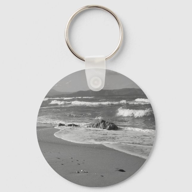 Llavero Keychain Gray Seascape (Anverso)
