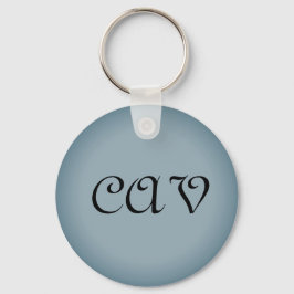 Llavero Keychain gris azul