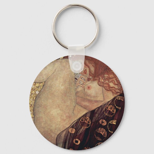 LLAVERO KEYCHAIN : GUSTAV KLIMT : DANAE (Anverso)