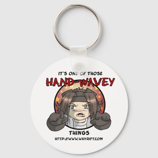 Llavero Keychain Hand-Wavey (Anverso)