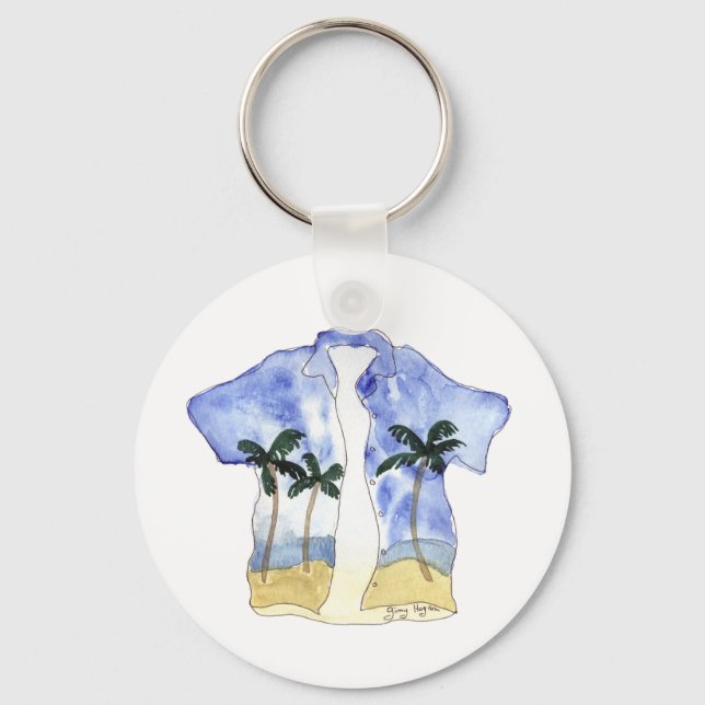 Llavero Keychain hawaiano (Anverso)