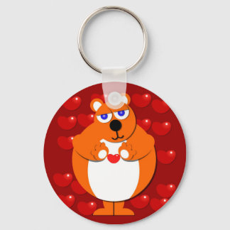 Llavero Keychain HEART BEAR