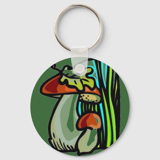 Llavero Keychain hongo (Anverso)