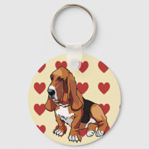 Llavero Keychain - Hound Basset