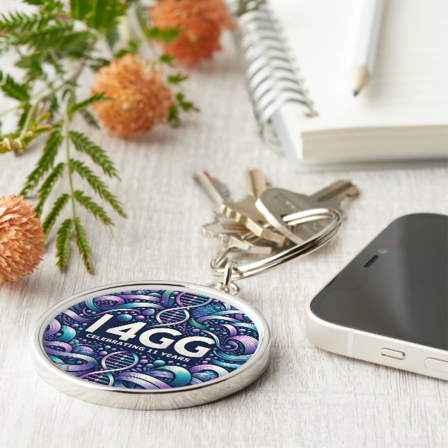 Llavero Keychain I4GG 2025 (Lado)
