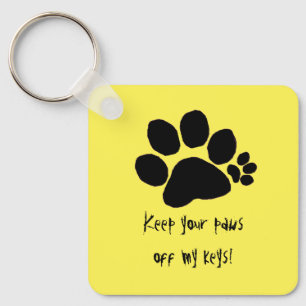Llavero Keychain - Impresión de rutas polidáctilas