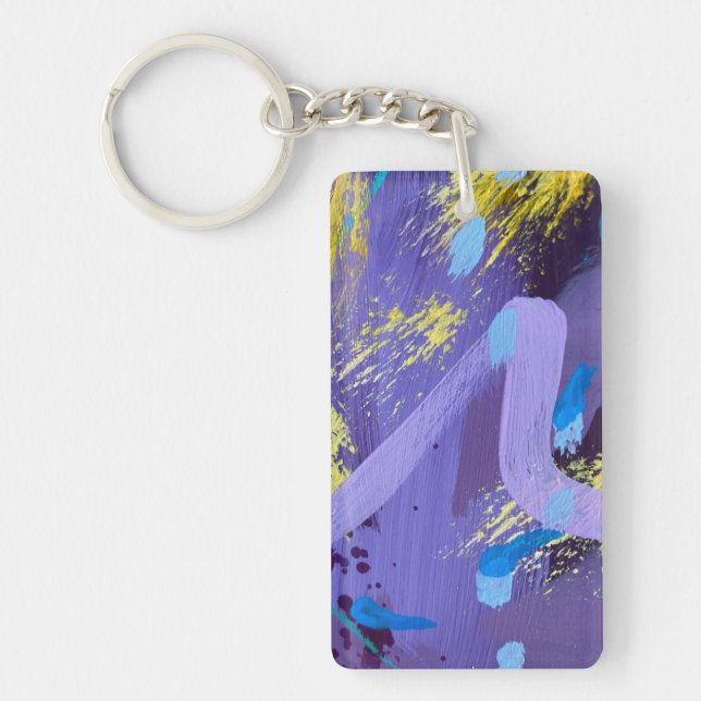 Llavero Keychain in Sparkler Design (Frente)